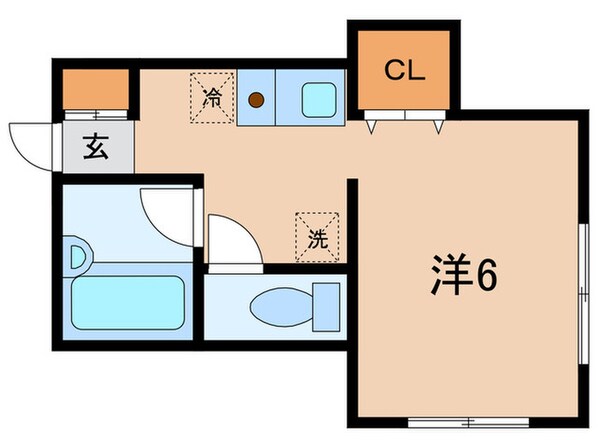 鈴木ハイツの物件間取画像